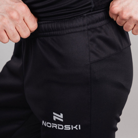 Разминочные брюки NORDSKI Base black