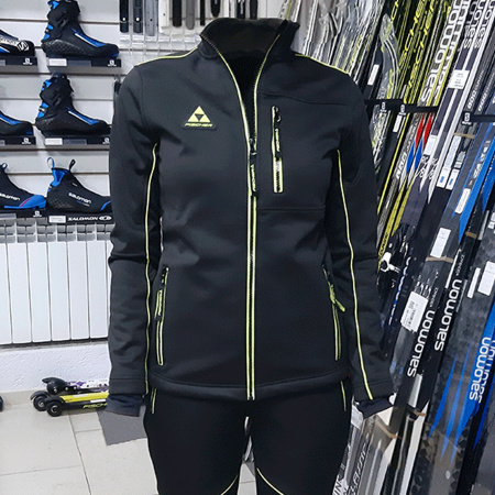 FISCHER SOFTSHELL WARM black