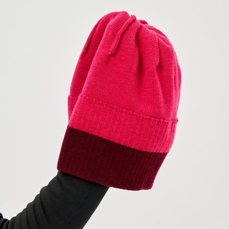 Шапка Nordski Move Pink/White