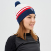 Шапка Nordski Move White/Red/Blue