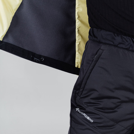 Куртка Nordski Hybrid Hood Black/Yellow W