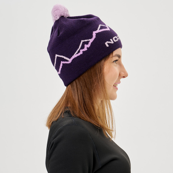 Шапка Nordski Track Plum