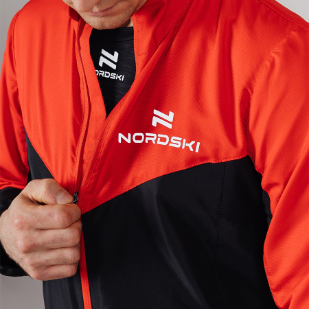 Ветровка Nordski Sport Red/Black Q