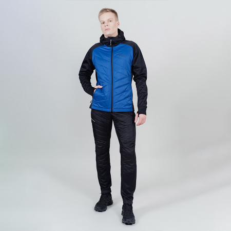 Куртка Nordski Hybrid Hood Black/Blue