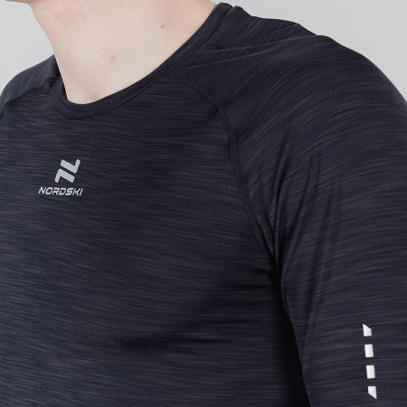Футболка Nordski PRO Black с длинным рукавом 