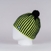 Вязанная шапка Nordski Wool Black/Green (с шерстью)