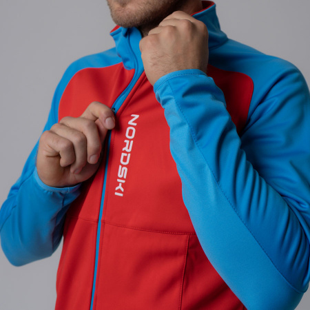 Разминочный костюм Nordski Premium Red/Blue