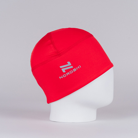 Тренировочная шапка Nordski Jr.Warm Red