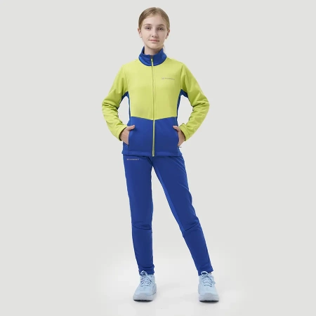 Тренировочная куртка Nordski Jr. Advance True Blue/Lime