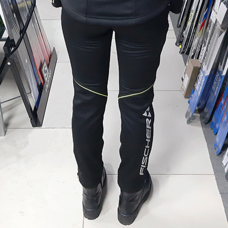 FISCHER SOFTSHELL WARM black
