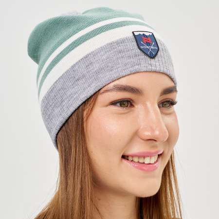 Шапка Nordski Move Ice Mint/Grey