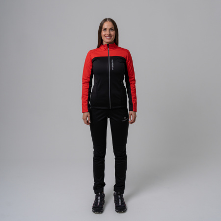 Разминочная куртка Nordski Active Red/Black W