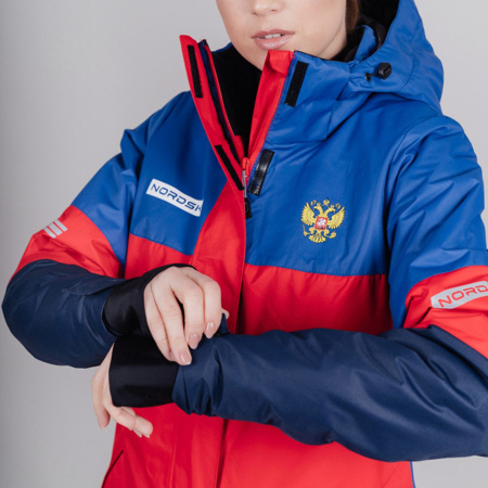 Утепленная куртка Nordski Casual True Blue/Red W