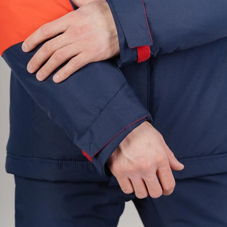 Утепленная куртка NORDSKI Mount dark blue/red