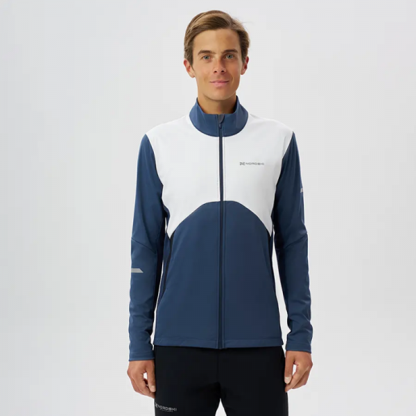 Тренировочная куртка Nordski Pro 2.0 White/Blue/Black