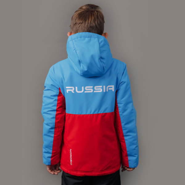 Утепленная куртка Nordski Kids Montana Blue/Red Q