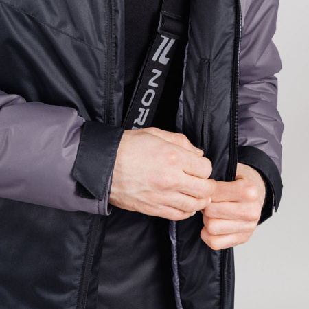 Утепленная куртка NORDSKI Premium-Sport grey/black
