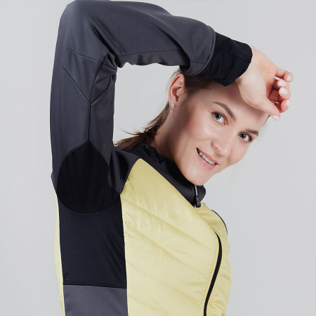 Куртка Nordski Hybrid Hood Black/Yellow W